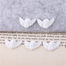 10pcs Korean Vintage Baroque Cute White Little Angel Statement Earrings Women Re - £7.15 GBP