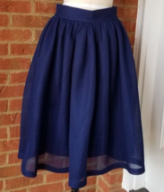 New Anthropologie Viri Skirt by Pankaj &amp; Nidhi  SIZE 6 BLUE - £33.99 GBP