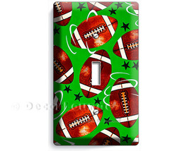 American Football single light switch cover plate game room Man Cave gar... - €10,35 EUR