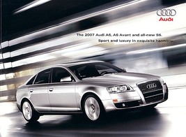 2007 Audi A6 S6 Sedan Avant sales brochure catalog US 07 3.2 4.2 - £7.86 GBP