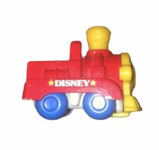 Disney Mickey Mouse Die-Cast Locomotive Red Arco Toys Vintage Collectible - $5.42