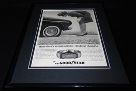 1965 Goodyear Lifeguard Tires 11x14 Framed ORIGINAL Vintage Advertisement - £39.56 GBP