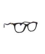 NEW GUCCI GG1012O 001 BLACK AUTHENTIC EYEGLASSES FRAME RX 54-16 W/CASE - £138.39 GBP