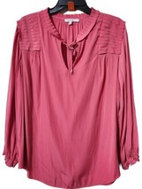 CHICO&#39;S 3(16) Top SEA ISLAND POLY BLOUSE FASHION TOP  - $25.53