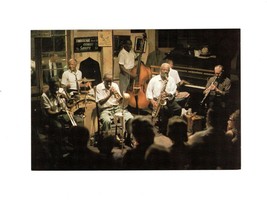Picture POSTCARD- Preservation HALL- Kid Thomas BAND-NEW Orl EAN S BK34 - £2.34 GBP