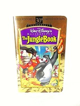 The Jungle Book VHS Masterpiece Collection 30th Anniversary Walt Disney ... - £2.41 GBP