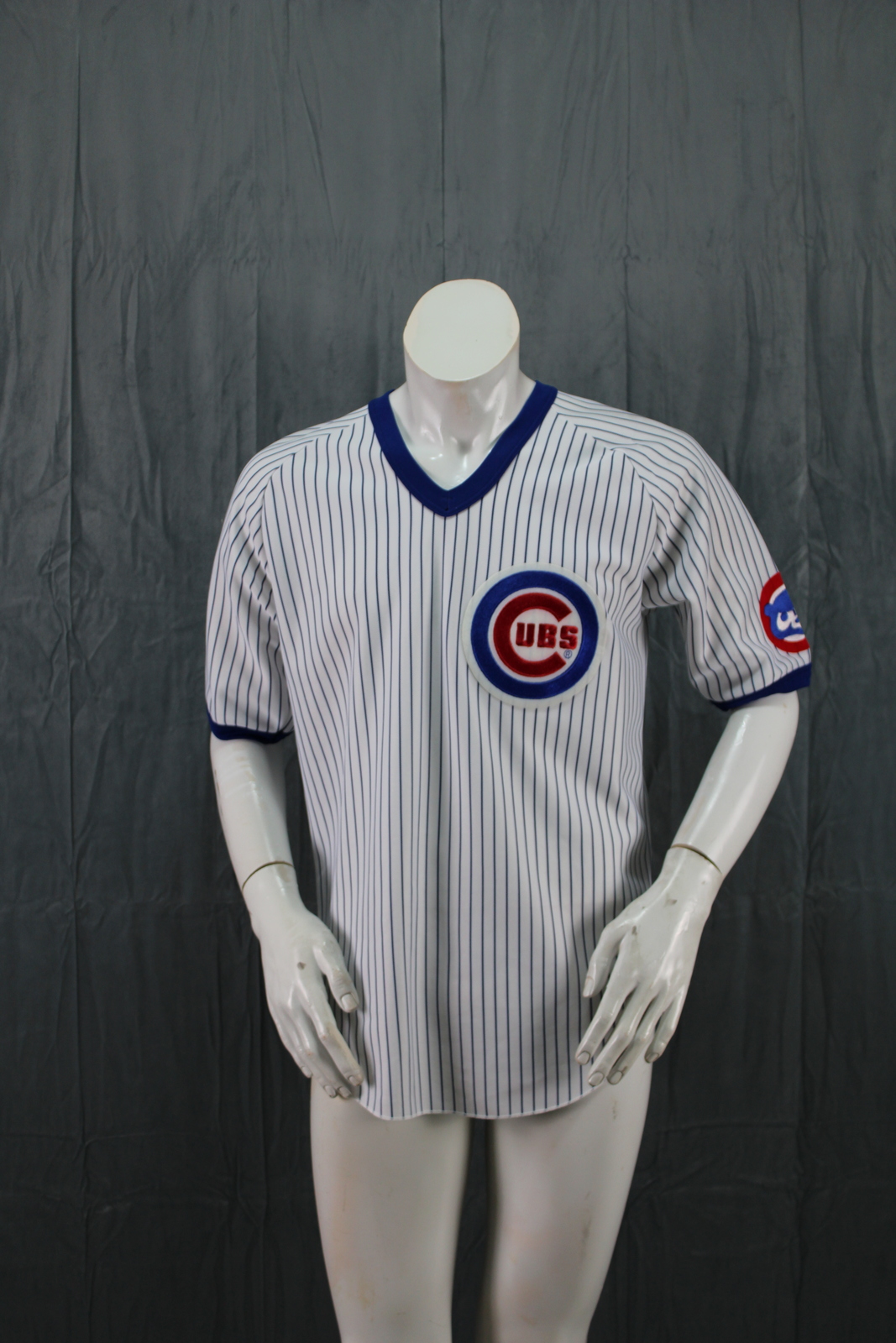 Primary image for Chicago Cubs Jersey (VTG) - 1980s Home Pullover by CCM - Men's Large
