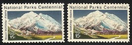 1454 - 15c Color Shift Error / EFO &quot;Mount McKinley - Alaska&quot; Mint NH - £6.37 GBP