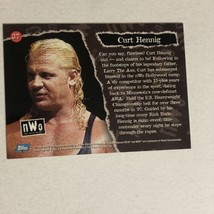 Curt Henning WCW Topps Trading Card 1998 #37 - £1.54 GBP