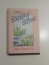 Daily Stepping Stones by Helen Steiner Rice 1989 hardback dust jacket li... - £3.89 GBP