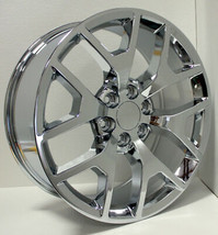 Chevy 20&quot; Chrome Honeycomb Wheels With Michelin Tires Silverado Tahoe Su... - $2,721.51