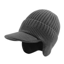 Men Autumn  Earflap Hat Outdoor Ear Protection Warmth Peaked Cap Casual Fashion  - £111.65 GBP