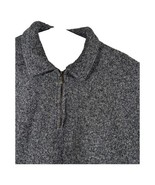 Woolrich Womens Medium 1/4 Zip Pullover Sweatshirt Gray Heather - $658.33 MXN
