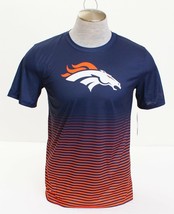 Nike Dri Fit NFL Denver Broncos Blue Short Sleeve Athletic Shirt Men's NWT - £47.95 GBP
