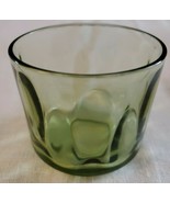 Hazel Atlas Glass ATC7 REFLECTION Green Tumbler On The Rocks 8 oz 3 3/8&quot;... - £5.43 GBP