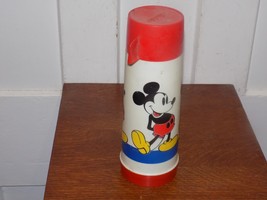Vintage Walt Disney Productions Mickey Mouse Plastic Thermos - €29,54 EUR
