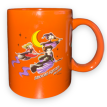 Disney Hocus Pocus &quot;Broom Squad&quot; Est. 1693 12oz Coffee Mug Tea Cup Orange NEW - £13.52 GBP