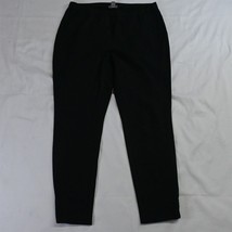 J.Jill Medium Black Ponte Pull On Skinny Pants - £18.88 GBP