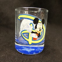 Vintage Walt Disney World Mickey Mouse Glass Cup Very Rare  FFJZ3 - £15.22 GBP