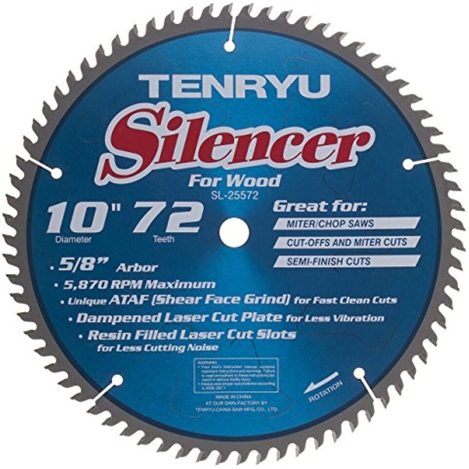 Silencer Sawbld 10x72t - $64.81