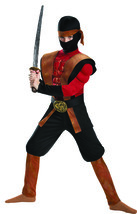 Ninja Warrior Muscle Costume, Small (4-6) - £71.29 GBP