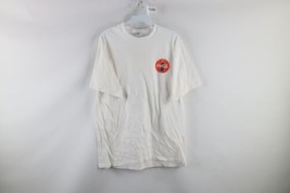 Vintage Coca Cola Mens Large Game of Life Spell Out Double Sided T-Shirt White - $44.50