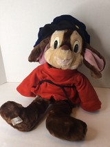 Vintage Fievel An American Tail Tale 22in Plush Stuffed Mouse Sears Cal Toy 1986 - £16.34 GBP