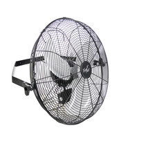 sihed Vie Air Dual Function 18 Inch Wall Mountable Tilting Fan with 3 Sp... - £57.95 GBP
