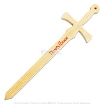 Munetoshi 20.5&quot; Wooden Finish Medieval Hero Foam Sword Sparda Costume Prop - $10.87