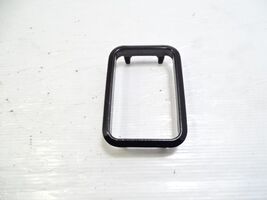 99 Mercedes R129 SL500 trim, gear shifter surround bezel, metal black - $19.99