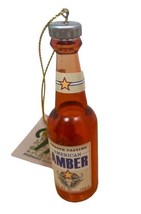 Midwest CBK Amber Beer Bottle Christmas Ornament NWT - $12.60