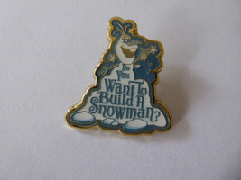 Disney Trading Pins Olaf Do You Want to Build a Snowman - £14.93 GBP