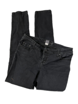TORRID Womens Jeans Stretch Denim Black Skinny Mid Rise Zip Fly Size 14 - £12.79 GBP