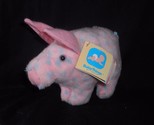 VINTAGE 1982 R DAKIN BABY THINGS POLKA PIG PINK RATTLE STUFFED ANIMAL PL... - £44.80 GBP