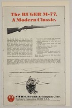 1969 Print Ad The Ruger Model 77 Bolt Action Rifle Sturm Southport,Connecticut - £8.61 GBP