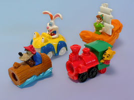 McDonald's 1995 Disneyland 40th Anniversary Viewfinder Cars 4pc Set - $23.99