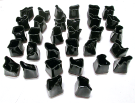 32 Pieces Small Silicone Square Chair Leg Floor Protectors with Felt - B... - $247.52 MXN