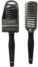 X5 Superlite Advanced Ionic Tunnel Vented Hairbrush Frizz-free Styler De... - £8.12 GBP