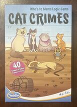 Cat Crimes Logic Game - Family Fun - Single Player Game Night 40 Crimes ... - €7,74 EUR Cat Crimes Logic Game - Family Fun - Single Player Game Night 40 Crimes ... - €7,74 EUR