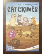 Cat Crimes Logic Game - Family Fun - Single Player Game Night 40 Crimes ... - $167.88 MXN