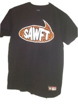 WWE  WWF Wrestling Sawft Amore  Cassady Black T Shirt Adult Size S  - £30.95 GBP