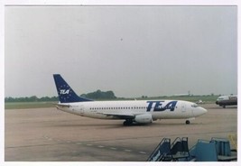 Photograph TES Airlines Belgium Boeing 737-300 G-TEAB 4 x 6 - $0.72