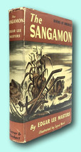 Rare  Edgar Lee Masters / THE SANGAMON First Edition 1942 - £132.89 GBP