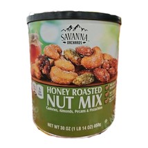 Savanna Orchards Honey Roasted Nut Mix Cashew/Almonds/Pecans 30 Oz EXP  ... - $500.34 MXN