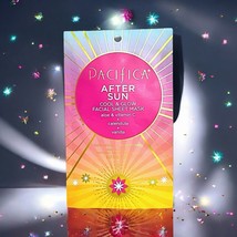 PACIFICA After Sun Cool &amp; Glow Facial Sheet Mask 1 ct Brand New In Package - $9.89