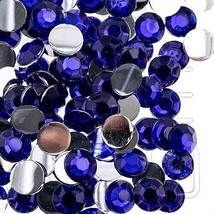 John Bead Acrylic Round Flat Back Rhinestones 8mm ss39 Purple 1000pcsBag - $20.92