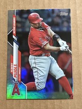 Albert Pujols Los Angeles Angels 2020 Topps Update Holo Foil U-38 - £1.74 GBP