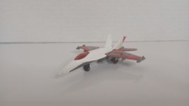 2007 Matchbox Sky Busters Missions F/A-18E Super Hornet White Grey Red Jet dieca - $6.83