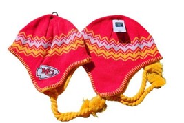 Kansas City Chiefs Tassell Knit Beanie Hat Winter Ski Cap Toque NFL New Licensed - £12.16 GBP
