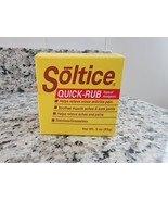 Soltice Quick Rub Quick-Rub Topical Pain Reliever 3 oz (85g) - $25.63
